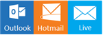 Si Hotmail, Live, Outlook donner une adresse alternative